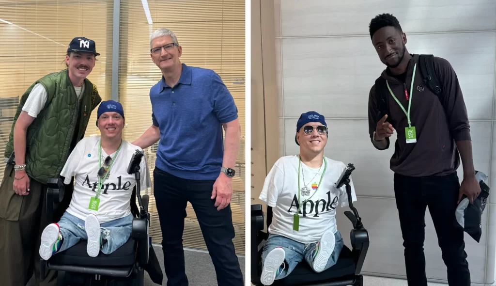 Noah, Ryan, Tim Cook, and Marques Brownlee